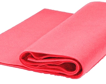 Acrylic Craft Felt Fabric by The Yard 72" Wide - Shocking Pink