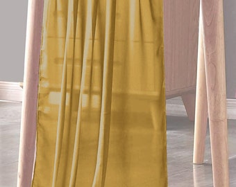 Gold - Chiffon Sheer Table Runner for Wedding, Decorations for Birthday Parties, Banquets, Engagements.