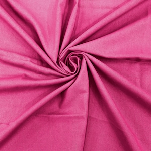 Fuchsia Medium Weight Natural Linen Fabric/50 &quot; Wide/Clothing