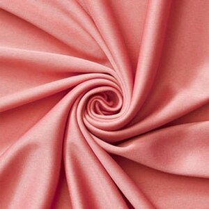 Dusty Rose Stoff, Polyester Strick-Interlock mit Mechanischem Stretch, 58/60" Breit