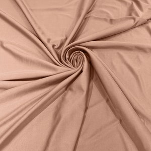 Skin Shiny Milliskin Nylon Spandex Fabric 4 Way Stretch 58&quot; Wide Sold by The Yard