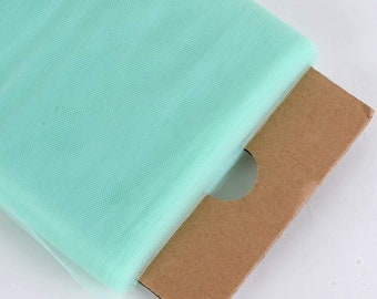 New Creations, 54" Wide by 40 Yards Long (120 Feet) Polyester Tulle Fabric Bolt