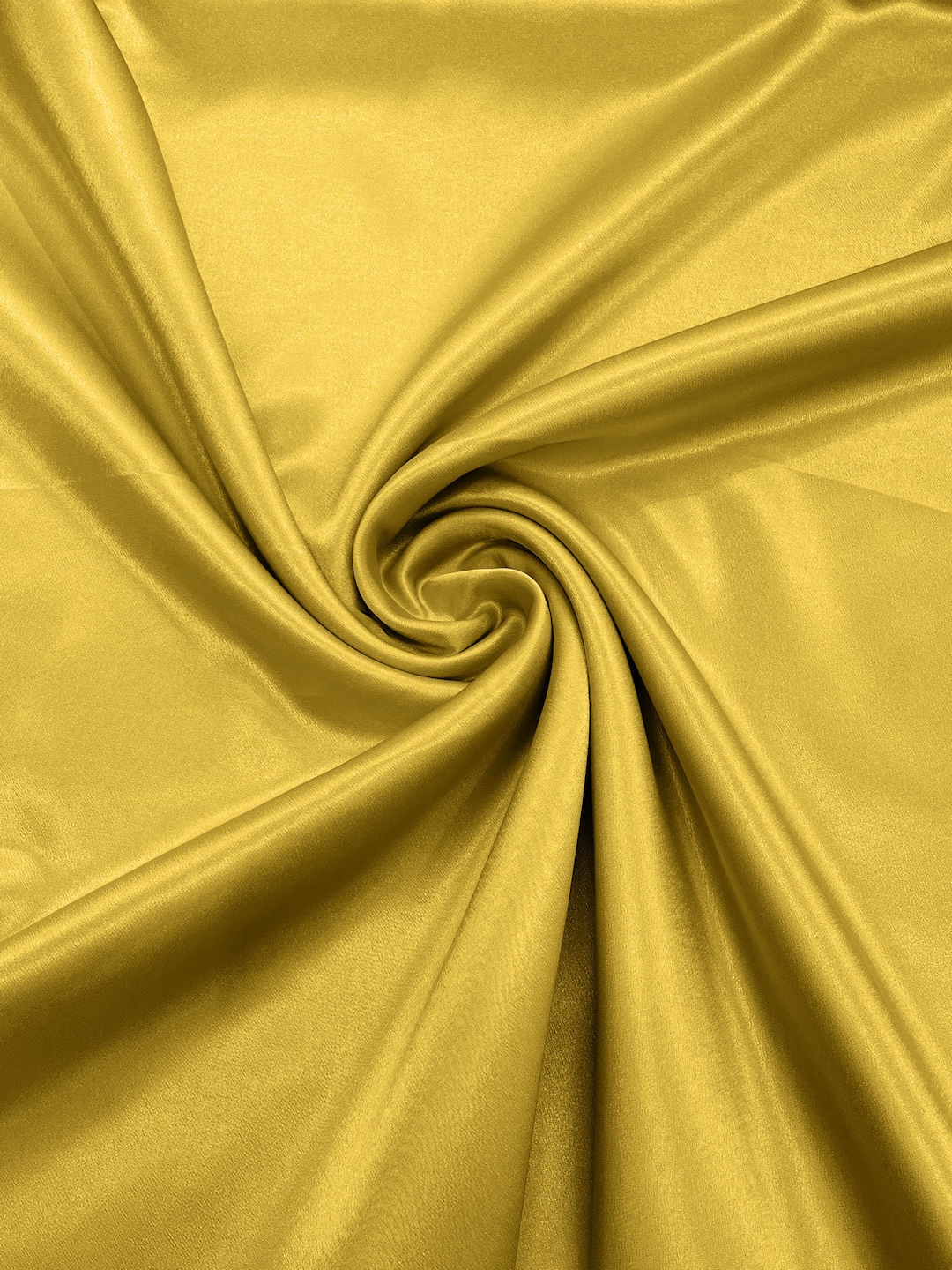 Blazing Yellow Silk Crepe Back Satin Fabric main image 0