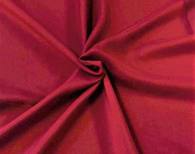 Cranberry 58/60" Wide 100% Polyester Soft Light Weight, Sheer, See Through Chiffon Fabric Sold By The Yard.