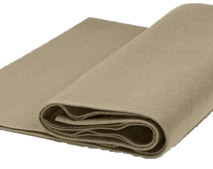 Acrylic Craft Felt Fabric by The Yard 72" Wide - Taupe