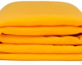 Acrylic Craft Felt Fabric by The Yard 72" Wide - Gold