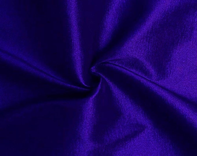 Purple  58" Wide Medium Weight Stretch Two Tone Taffeta Fabric, Sold By The Yard.