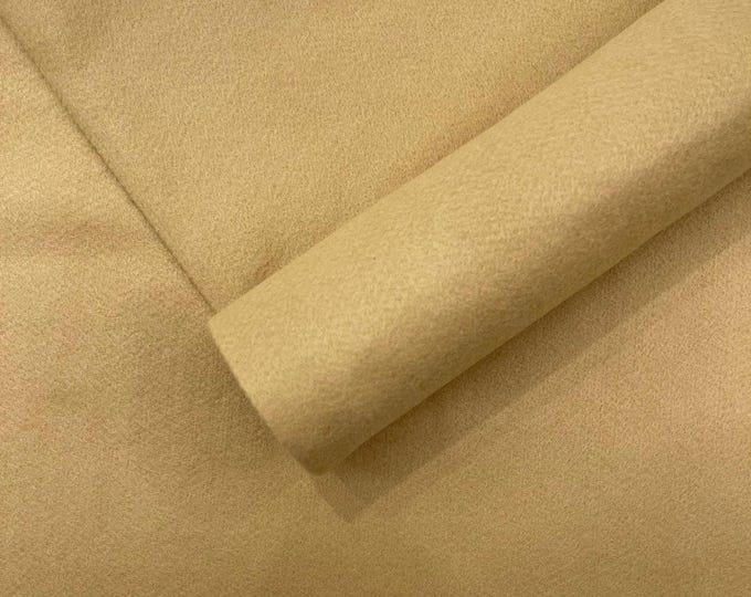 Light Taupe Acrylic Craft Felt Fabric by The Yard 72" Wide.