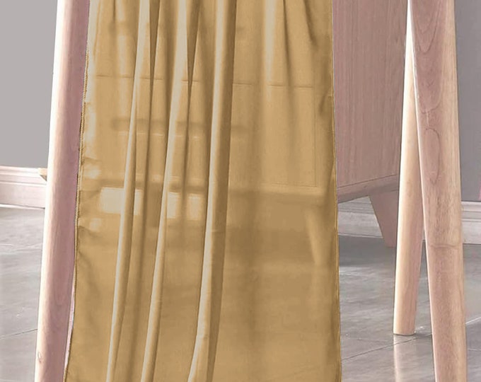 Camel - Chiffon Sheer Table Runner for Wedding, Decorations for Birthday Parties, Banquets, Engagements.