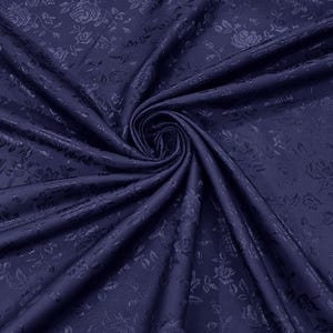 navy blue dress material Navy Blue Silk Chiffon, Navy Blue Fabric, Flowy Material, See Through Fabric,  Dress Fabric, Navy Blue Dress Material, Navy Blue With Black