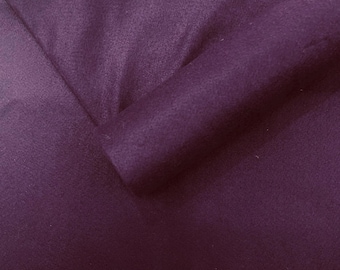 Plum Acrylic Craft Felt Fabric by The Yard 72" Wide.