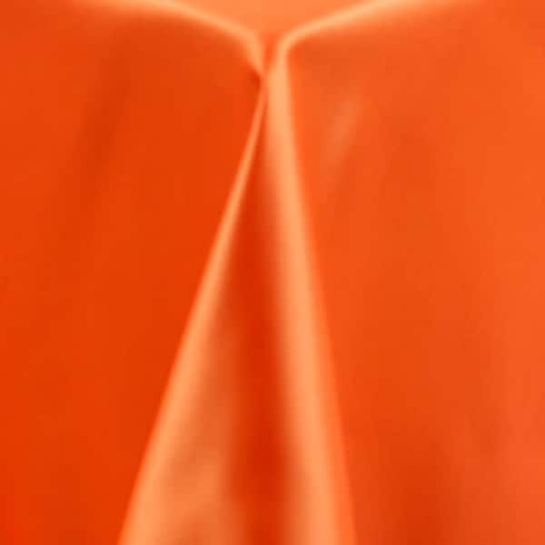 Orange Matte Satin (Peau de Soie) Duchess Fabric Bridesmaid Dress 58"-60" Wide Sold By The Yard.