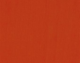 Rust 58-59" Wide Premium Light Weight Poly Cotton Blend Broadcloth Fabric Sold By The Yard.