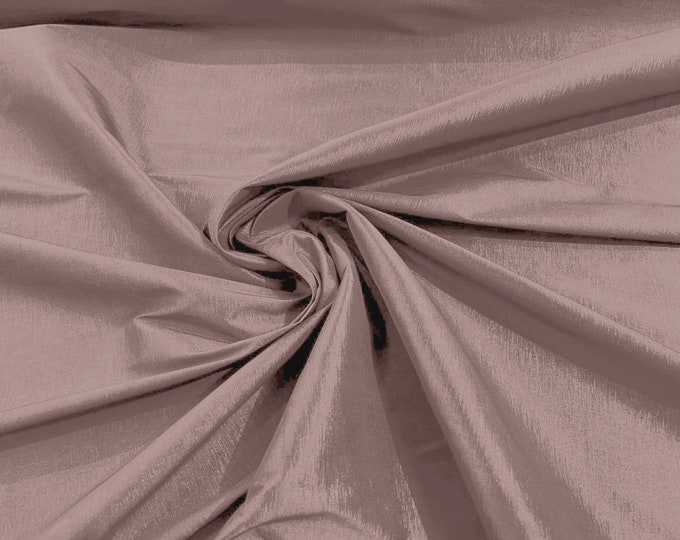 Blush Petal 58" Wide Medium Weight Stretch Two Tone Taffeta Fabric, Stretch Fabric For Bridal Dress Clothing Custom Wedding Gown, New Colors