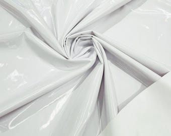 Reflective Vinyl Fabric, Holographic Spandex with 4-Way Stretch - Sold By The Yard