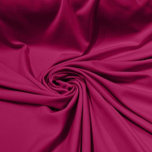 Fuchsia  59/60&quot; Wide 100% Polyester Wrinkle Free Stretch Double Knit Scuba Fabric/cosplay/costumes.
