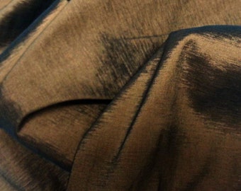 Brown 58" Wide Medium Weight Stretch Two Tone Taffeta Fabric, Sold By The Yard.