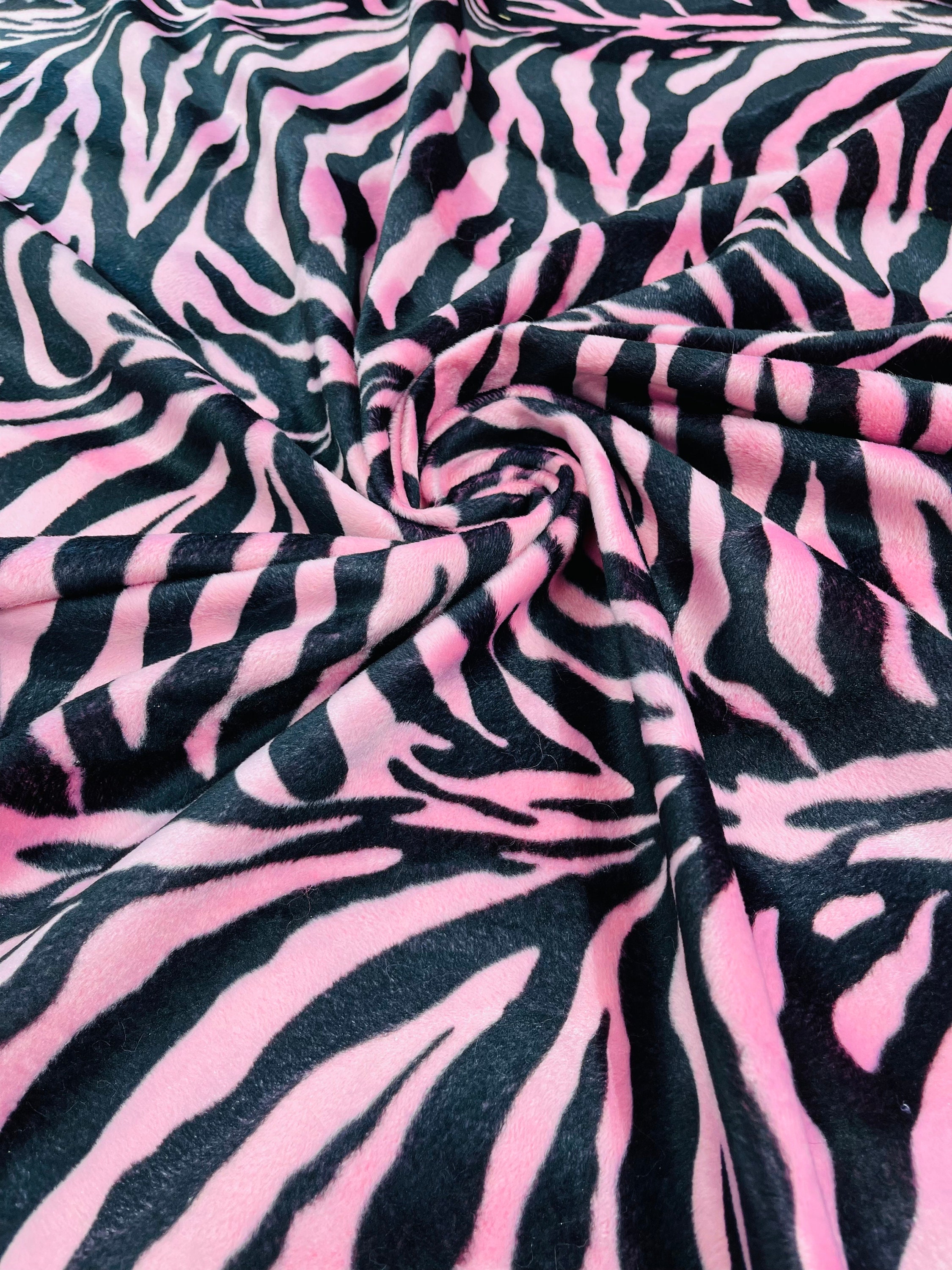 TY Beanie Boos ZOEY the Pink Zebra glitter Eyes regular Size 6 Inch 