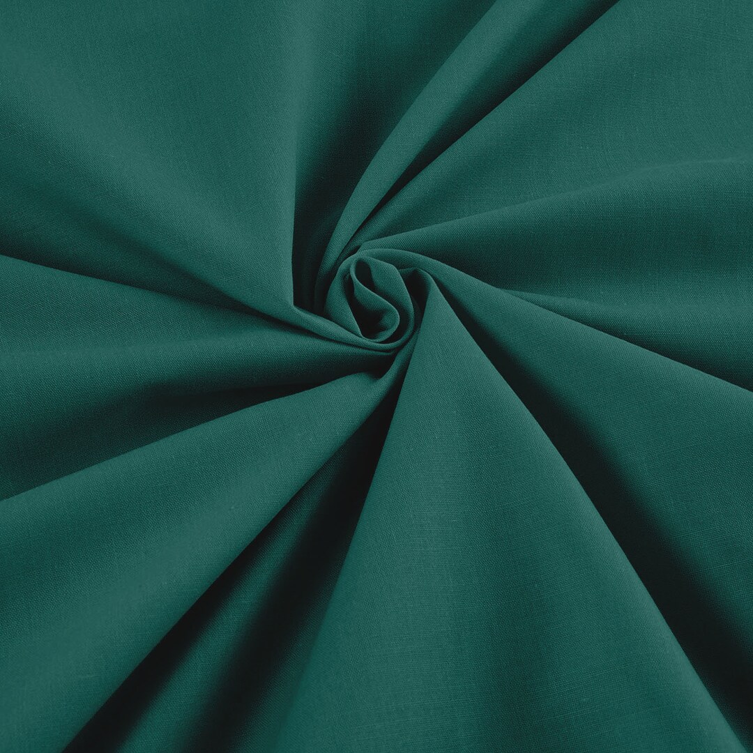 Jade Poly Color Jade Lightweight Poly Cotton Broadcloth Fabric| 58