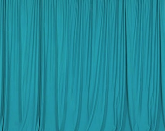 New Creations Fabric & Foam Inc, 10 Feet Wide Polyester SEAMLESS Backdrop Drape Panel