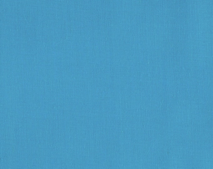 Aqua Blue  58-59" Wide Premium Light Weight Poly Cotton Blend Broadcloth Fabric Sold By The Yard.