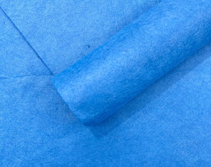 Turquoise Acrylic Craft Felt Fabric by The Yard 72" Wide.
