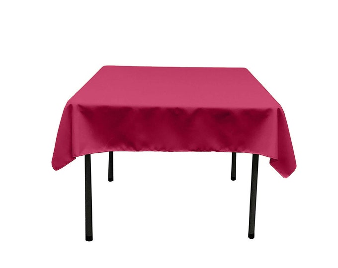 Strawberry Square Polyester Poplin Table Overlay - Diamond. Choose Size Below