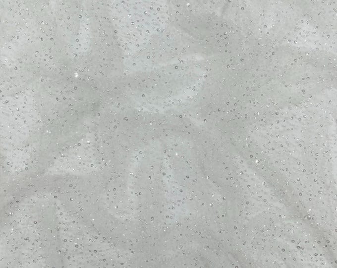 Ivory All Over Luxury Beaded Mesh with Pearls, Sequins for Wedding Dresses, Prom Gowns