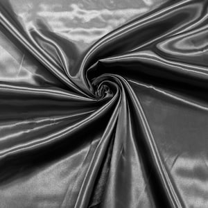 Gay Shiny Charmeuse Satin Fabric for Wedding Dress/Crafts Costumes/58” Wide /Silky Satin