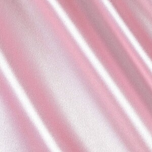 Pink Heavy Shiny Bridal Satin Fabric for Wedding Dress, 60&quot; inches wide sold by The Yard.