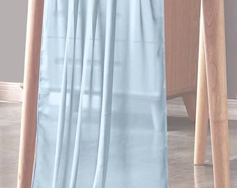 Baby Blue - Chiffon Sheer Table Runner for Wedding, Decorations for Birthday Parties, Banquets, Engagements.