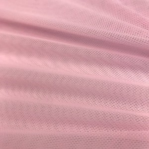 Pink 58/60&quot; Wide Solid Stretch Power Mesh Fabric Nylon Spandex Sold By The Yard.