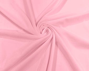 Pink Stretch Velvet Fabric 58" Wide| Apparel Costumes, Sold By The Yard