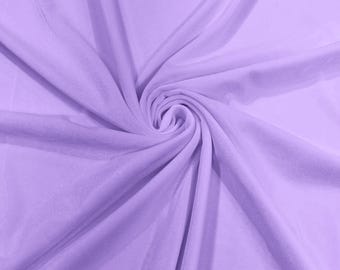 Lavender Stretch Velvet Fabric 58" Wide| Apparel Costumes, Sold By The Yard