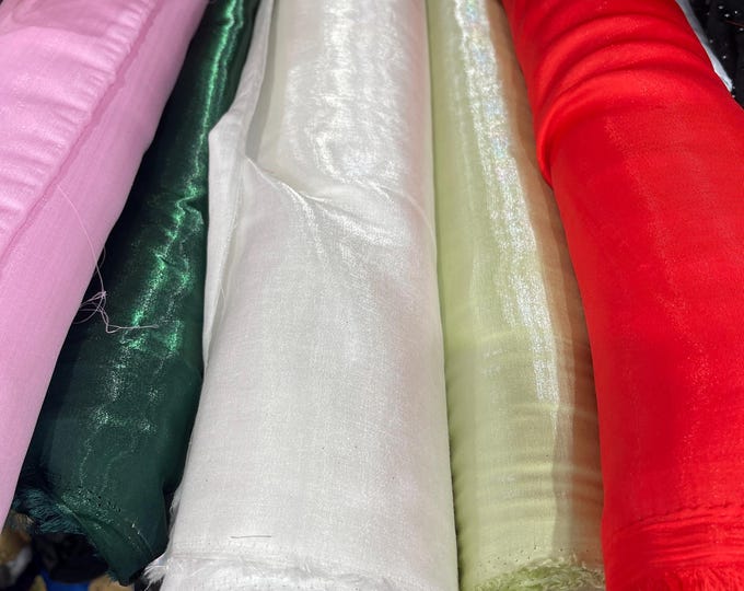 Liquid Sheer Chiffon Fabric/Wet Fabric 58" Wide.