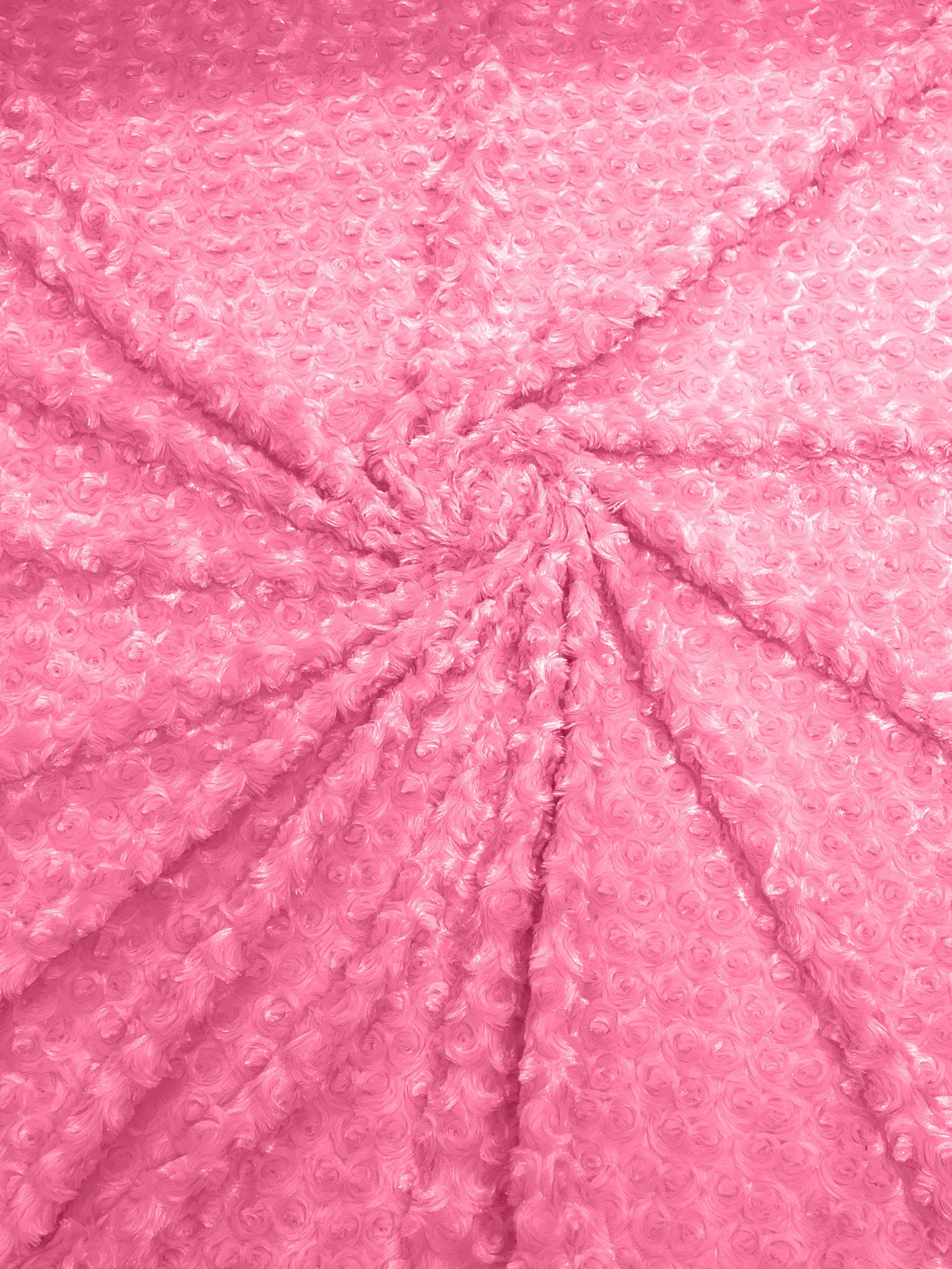 Pink Solid Minky Fabric