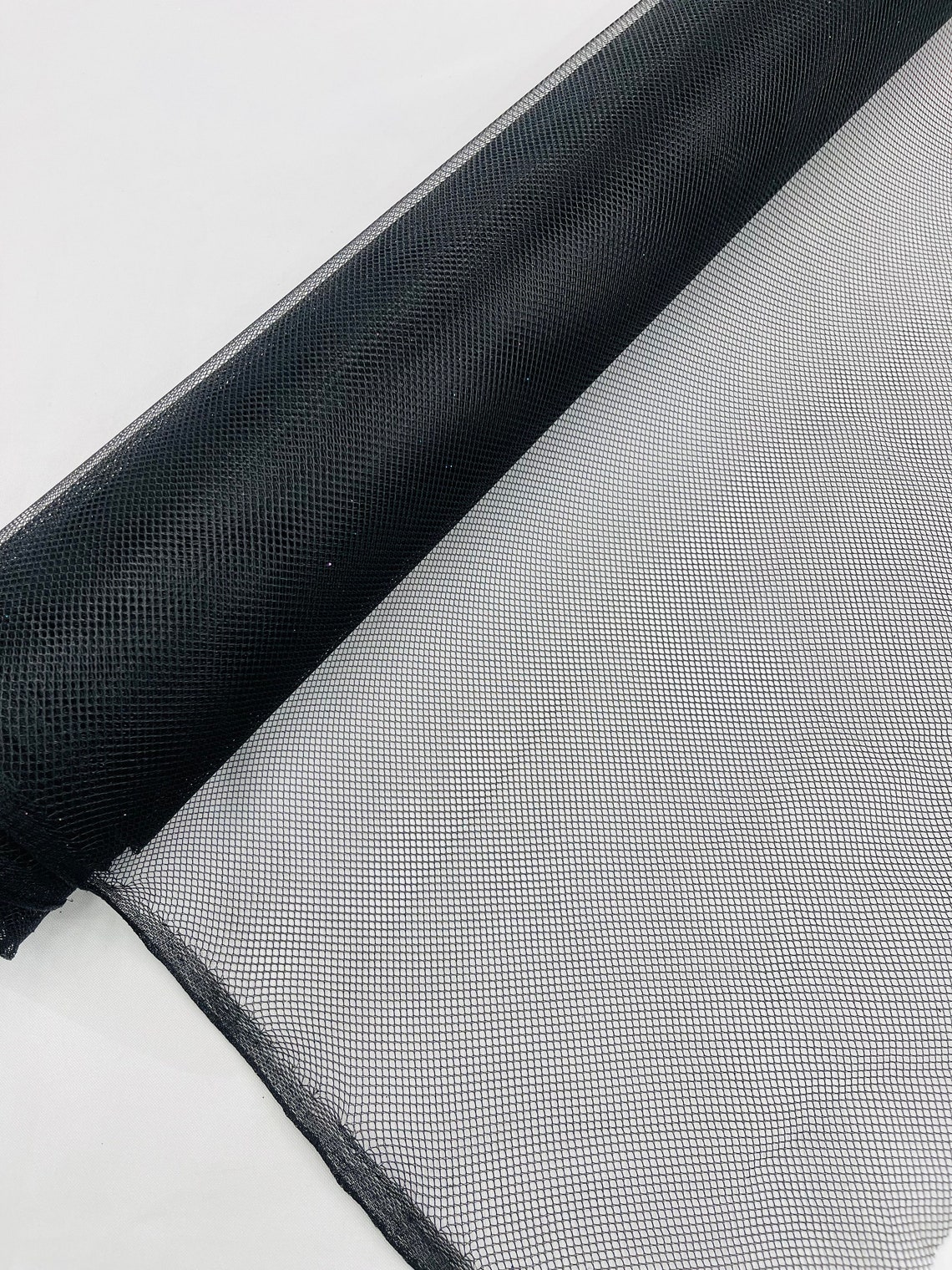 Black Hard Net Tulle Crinoline Fabric/petticoat Fabric/54