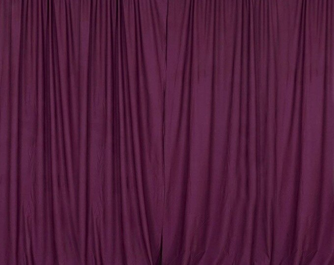 New Creations Fabric & Foam Inc, 10 Feet Wide Polyester SEAMLESS Backdrop Drape Panel