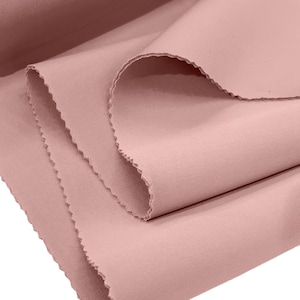 Blush Pink Neoprene Scuba Super Techno Fabric-2mm Thick-Solid Colors Collection-Sold by the Yard.