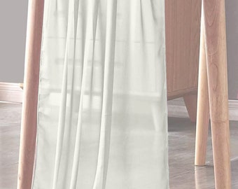 Ivory - Chiffon Sheer Table Runner for Wedding, Decorations for Birthday Parties, Banquets, Engagements.