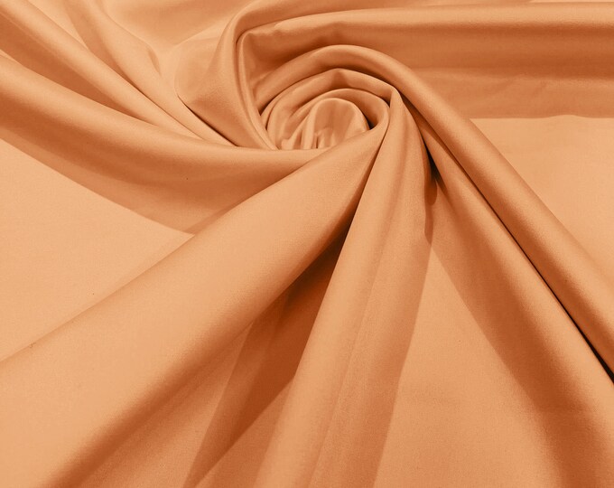 Tangier- Matte L'Amour Satin (Peau de Soie) Duchess Fabric Bridesmaid Dress 58"-60" Wide/Costume/wedding.
