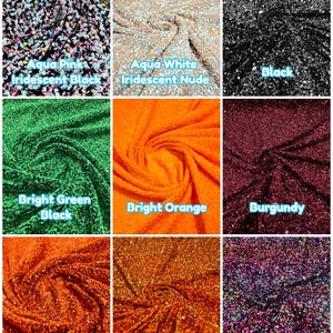 Stretch velvet with luxury sequins all over 5mm shining sequins 2-way stretch, sold by the yard.