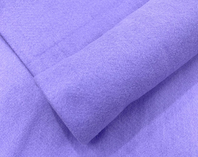 Lavender Acrylic Craft Felt Fabric by The Yard 72" Wide.