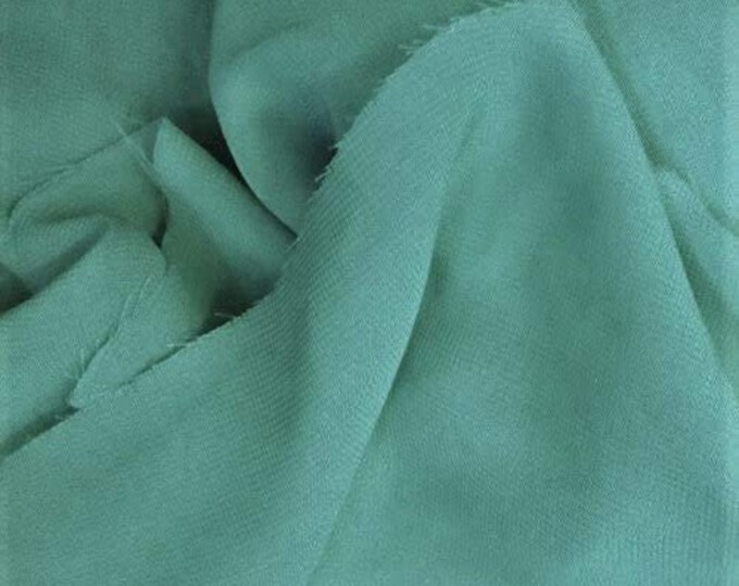 Jade 58/60" Wide 100% Polyester Soft Light Weight, Sheer, See Through Chiffon Fabric Sold By The Yard.