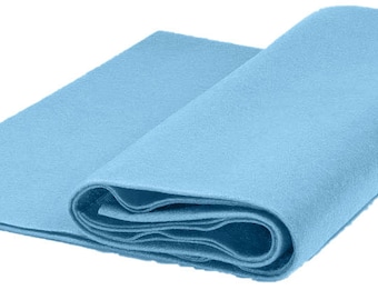 Acrylic Craft Felt Fabric by The Yard 72" Wide - Light Blue