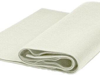 Acrylic Craft Felt Fabric by The Yard 72" Wide - Ivory