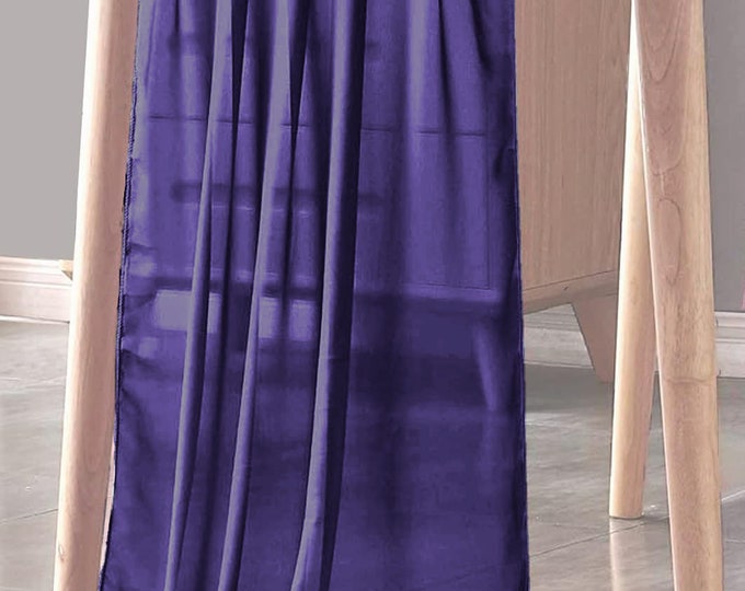 Purple - Chiffon Sheer Table Runner for Wedding, Decorations for Birthday Parties, Banquets, Engagements.