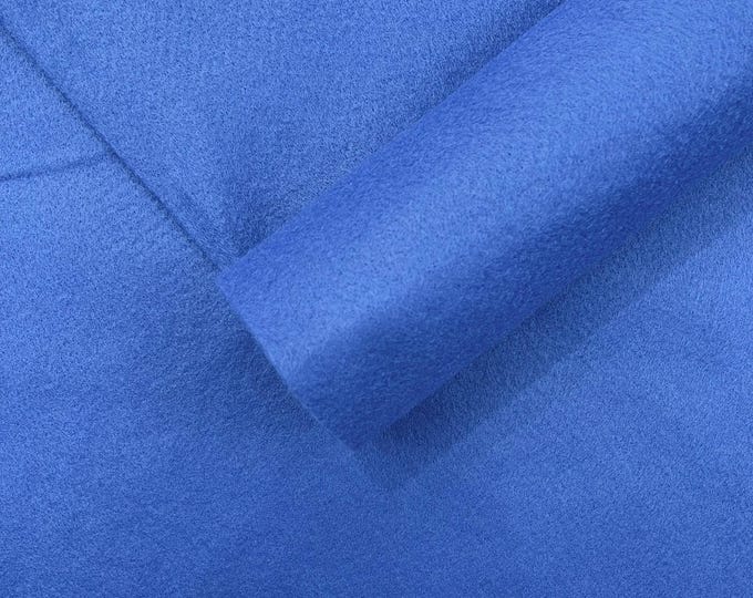 Coppen Blue Acrylic Craft Felt Fabric by The Yard 72" Wide.