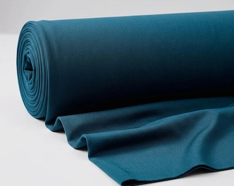 Teal Blue ITY 2 Way Stretch Spandex Knit Fabric| 58" Wide| Nightgown| sewing project