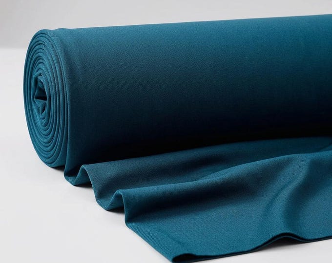 Teal Blue ITY 2 Way Stretch Spandex Knit Fabric| 58" Wide| Nightgown| sewing project
